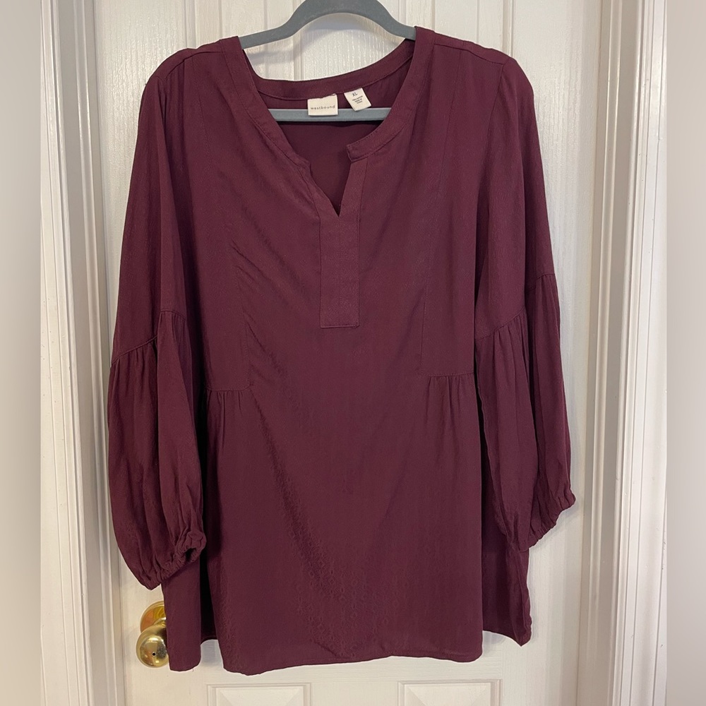 Rayon westbound boho Tunic XL